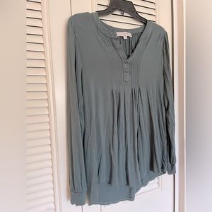 Loft green shirt